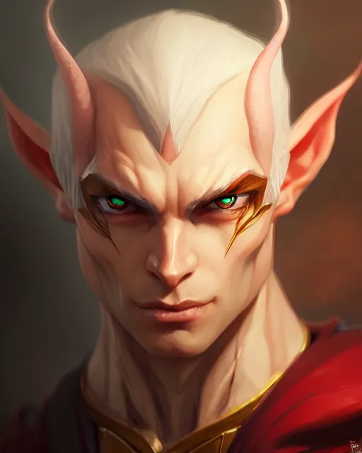 Prompt: character concept art of a evil elf, key visual, realistic shaded perfect face, fine details by stanley artgerm lau, wlop, rossdraws, james jean, andrei riabovitchev, marc simonetti, and sakimichan, trending on artstation