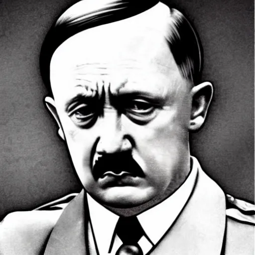 Prompt: Hitler in an alternate universe where he becomes an accomplished artist