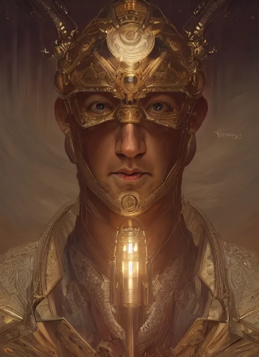 Image similar to symmetry!! portrait of mark zuckerberg + jeff bezos, fantasy, medieval wear, intricate, elegant, highly detailed, digital painting, artstation, concept art, smooth, sharp focus, illustration, art by artgerm and greg rutkowski and alphonse mucha