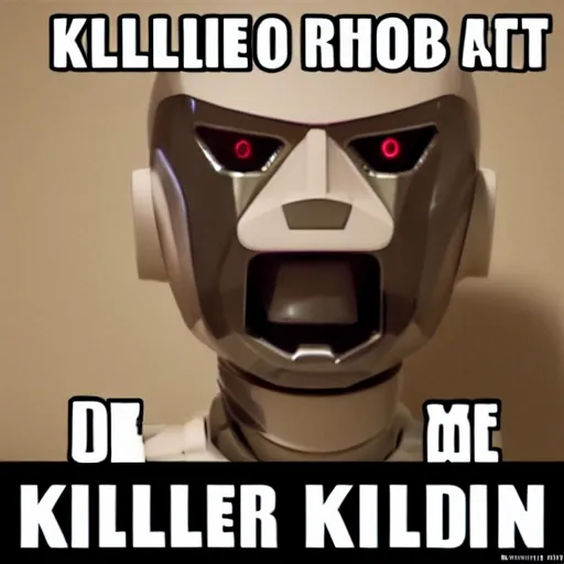 Image similar to Killer robot