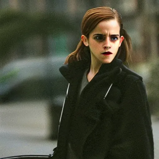 Image similar to still of emma watson in leon the professional