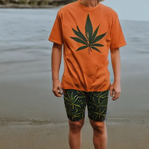 Prompt: cannabis clothing