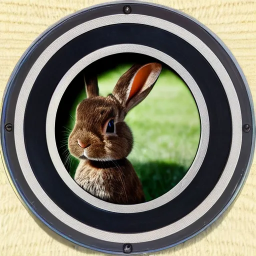 Image similar to a rabbit sitting then jumping up over a fence, film strip reel showing multiple frames