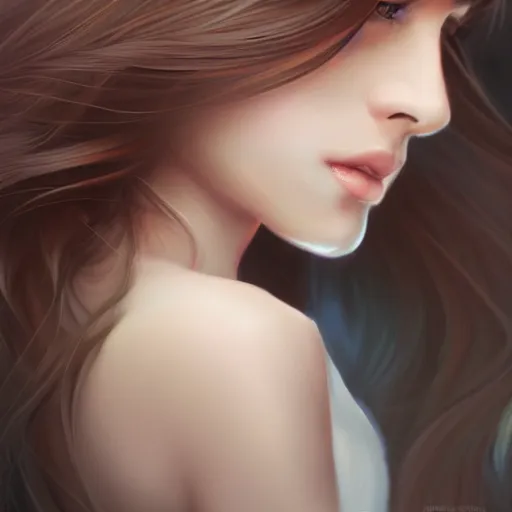 Image similar to teen fox girl, brown hair, gorgeous, amazing, elegant, intricate, highly detailed, digital painting, artstation, concept art, sharp focus, illustration, art by Ross tran