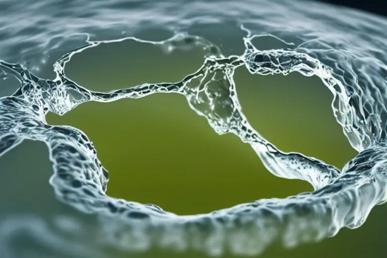 Prompt: basic structural and functional unit of life forms floating in a rich liquid