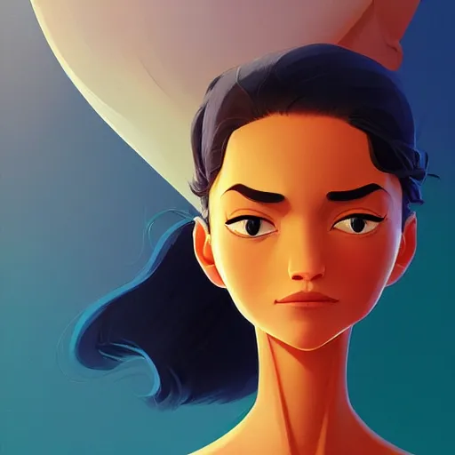 Prompt: face icon stylized minimalist seu madruga, ramon esteban gomez valdes y castillo loftis, cory behance hd by jesper ejsing, by rhads, makoto shinkai and lois van baarle, ilya kuvshinov, rossdraws global illumination