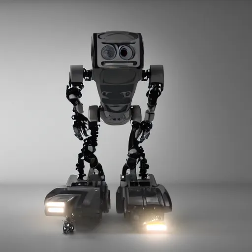 Image similar to a robot, mechanical, intrincate, cinematic lights, cgscociety