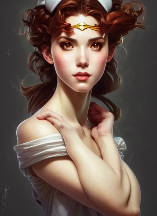 Prompt: asymmetry!! portrait of sailor jupiter!! gorgeous face, hourglass body, intricate, elegant, highly detailed, digital painting, artstation, concept art, smooth, sharp focus, illustration, art by ross tran artgerm and greg rutkowski and alphonse mucha, 8 k