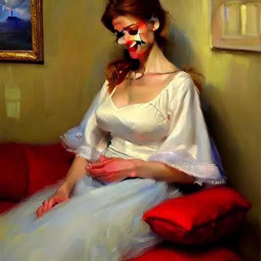 Image similar to The faithful wife by Vladimir Volegov