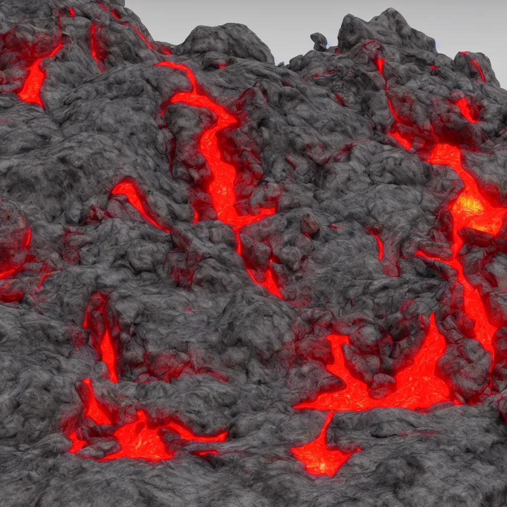 Prompt: satanic mountain goats with glowing red eyes on a sheer obsidian cliffside with lavaflow, lava waterfalls, photorealistic landscape render, octane render, vray, pools of lava, beautiful, ambient occlusion, particle effects, breaking ocean waves, light bloom, rtx