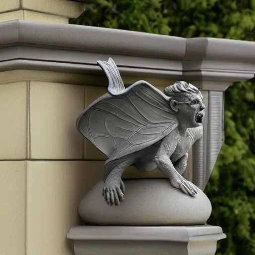 Image similar to a gargoyle downspout, product image