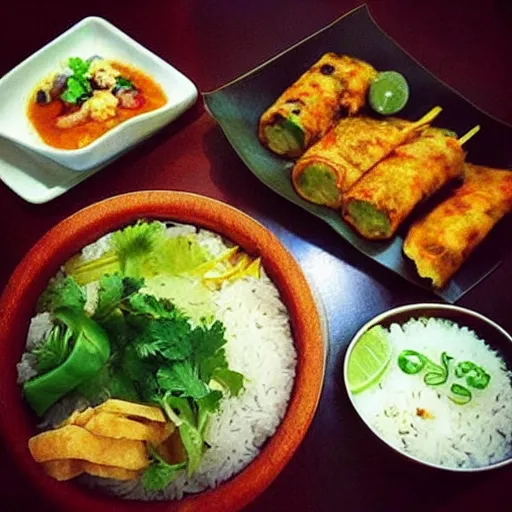 Prompt: “Thai food”
