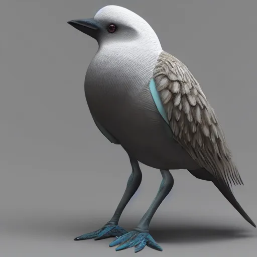 Prompt: Octane render of borb, high quality