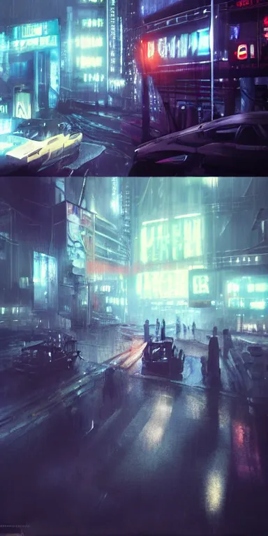 Image similar to concept art of citizens from blade runner inspired by liam wong, high octane render, trending on cgsociety, displacement mapped