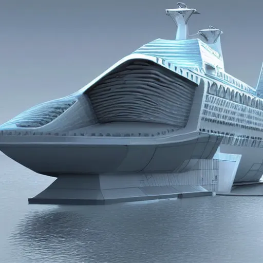 Image similar to The Russian ship. Futuristic style