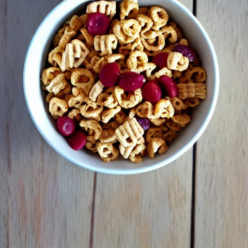 Image similar to a bowl of cereal inside a bowl of cereal inside a bowl of cereal