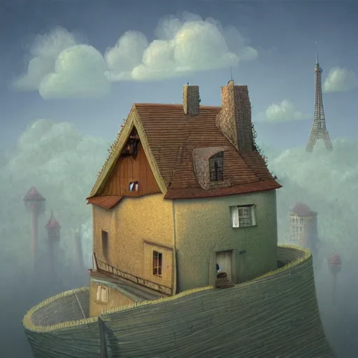 Prompt: we'll always have paris. by gediminas pranckevicius