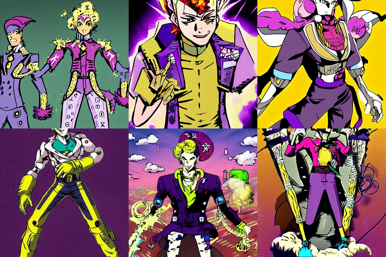 Prompt: A Stand named Telex from JoJo\'s Bizarre Adventure