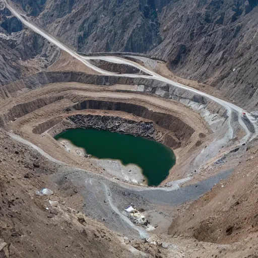 Image similar to deep diamond mine