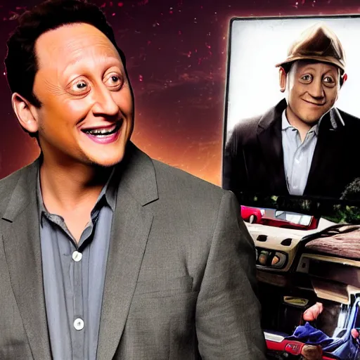 Prompt: rob schneider is an xbox