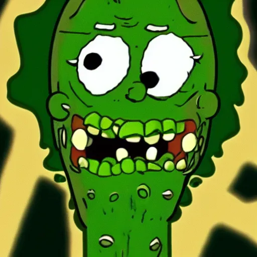 Image similar to pickle rick