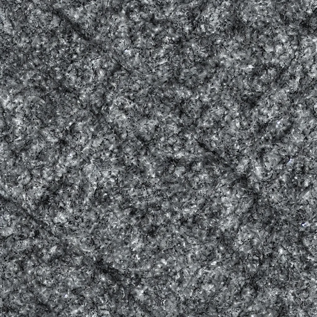 Image similar to a close up view of a granite surface, a computer rendering by jasper johns, polycount, postminimalism, polycount, vray, physically based rendering