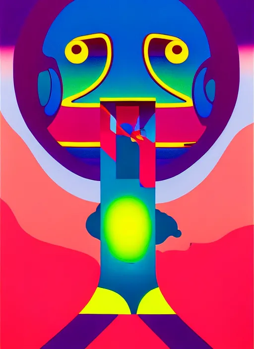 Image similar to tame impala cover by shusei nagaoka, kaws, david rudnick, airbrush on canvas, pastell colours, cell shaded, 8 k