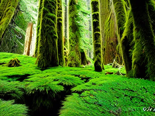 Image similar to hall of mosses at olympic national park