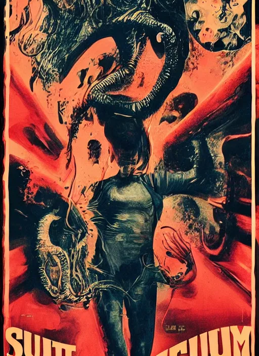 Prompt: Squirm (1976) poster as a 2018 Blumhouse horror movie, highly detailed