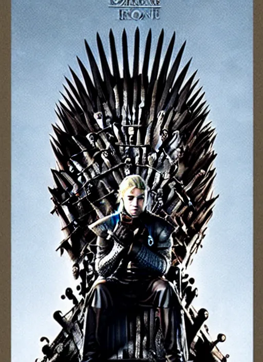 Prompt: A highly detailed Game of Thrones movie poster by drew struzan