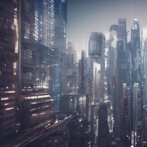 Prompt: wide photo shot of a futuristic city, long shot, nikon d 8 0 7, nikon shot, photography shot, photo shot, 4 k, detailed professional photo, unreal - engine, octane render