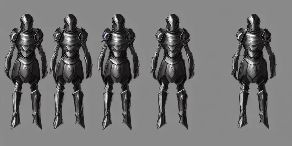 Image similar to armor concept design sheet