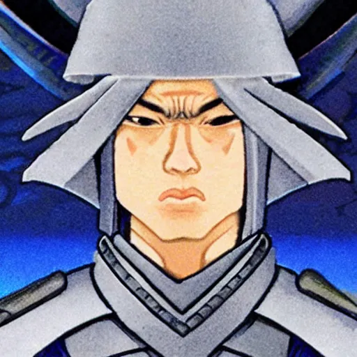 Image similar to closeup portrait of Raiden Shogun Converts to Islam