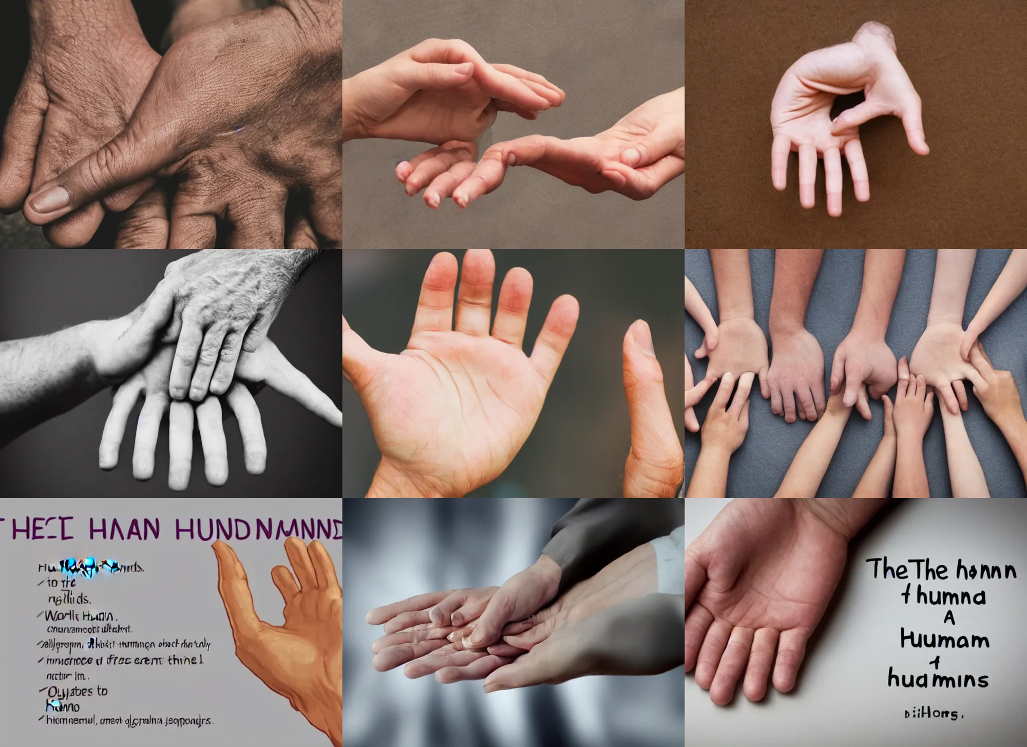 Prompt: the definition of a human hand