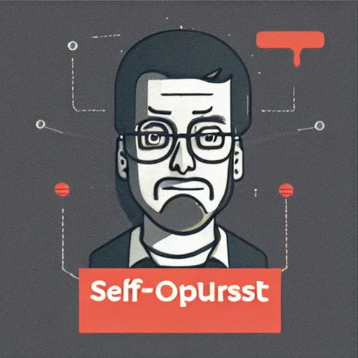 Image similar to self - portrait of open source