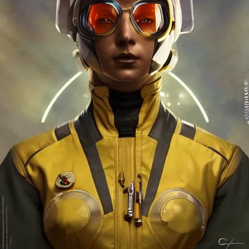 Prompt: symmetry! futuristic armed ali g astronaut, apex legends, illustration, art by artgerm and greg rutkowski and alphonse mucha