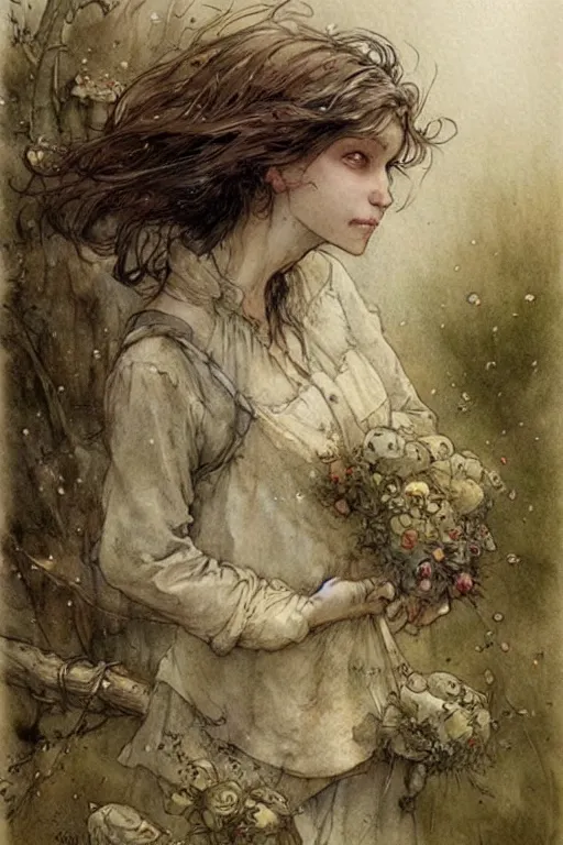 Image similar to ( ( ( ( ( hobbiton!!!!!. muted colors. ) ) ) ) ) by jean - baptiste monge!!!!!!!!!!!!!!!!!!!!!!!!!!!