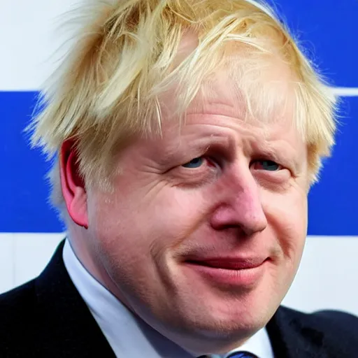 Prompt: boris johnson with a perfect hair cut