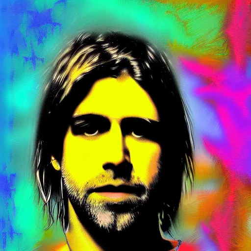 Prompt: Nirvana, expressive, digital art