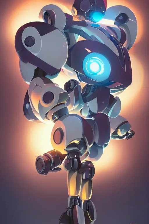 Image similar to metabots medabots medarotto medarot robot minimalist comics, behance hd by jesper ejsing, by rhads, makoto shinkai and lois van baarle, ilya kuvshinov, rossdraws global illumination ray tracing hdr radiating a glowing aura