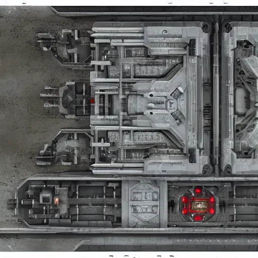 Image similar to scifi imperial base