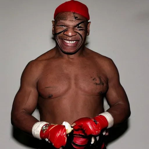 Image similar to mike tyson as papa shango