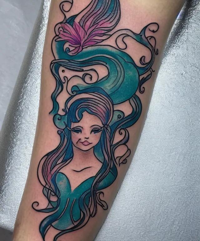 Parity Tattoo - Mermaid tattoo done by @nikolo_tattoos at... | Facebook