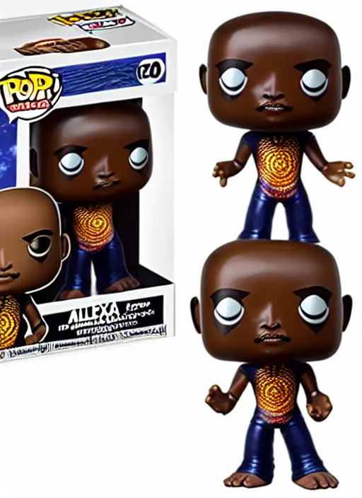 Image similar to alex grey funko pop
