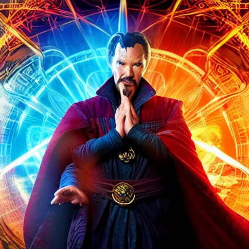 Image similar to dr. strange 4 k detailed