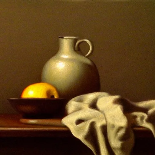 Image similar to still life painting by David Brown, matte, high detailed, realistic