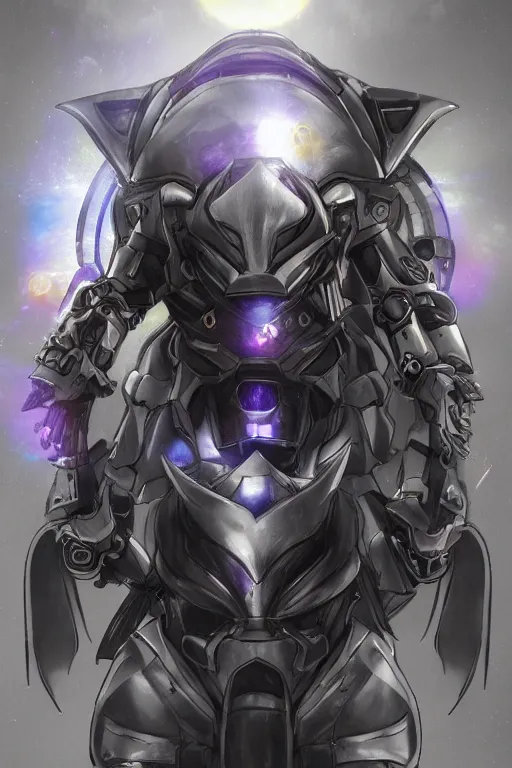 Image similar to helmet armor guardian destiny in witch queen illumination ray tracing hdr fanart arstation by sung choi robot ninja mask and eric pfeiffer and gabriel garza and casper konefal