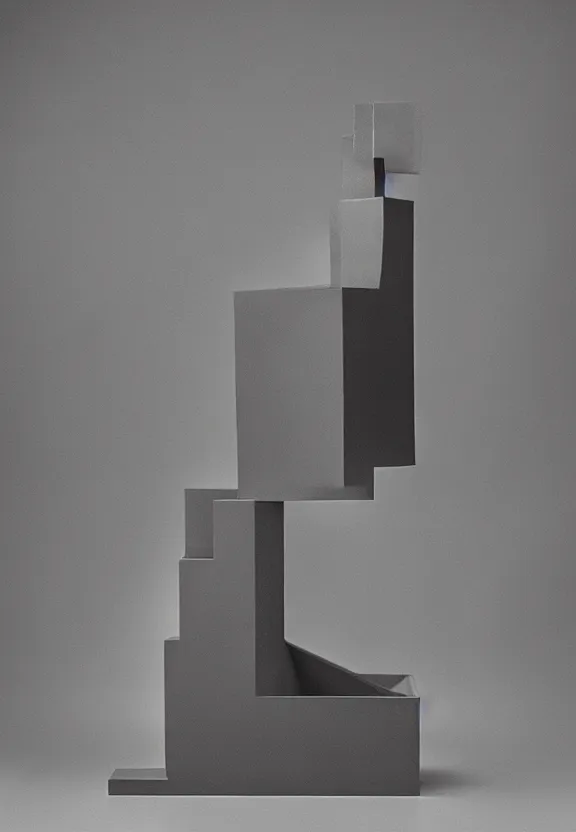 Image similar to a packshot of fountain ( fontaine ) readymade by marcel duchamp, archival pigment print, 1 9 2 0, conceptual art, white, grey, gray, underexposed grey, hues of subtle grey, ready - made, studio shoot, studio lighting