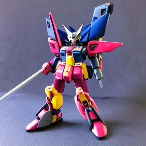 Prompt: product picture of a cat gundam