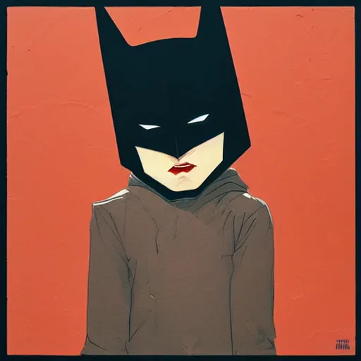 Image similar to Batman profile picture by Sachin Teng, asymmetrical, Organic Painting , Matte Painting, geometric shapes, hard edges, graffiti, street art:2 by Sachin Teng:4